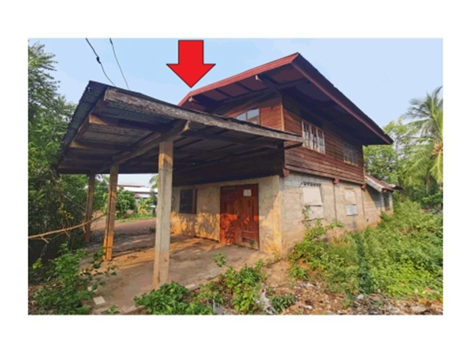 รูป ที่ดินพร้อมสิ่งปลูกสร้าง 188 ตร.วา บ้านม่วง สกลนคร 462,000 - รูปที่ 1/10