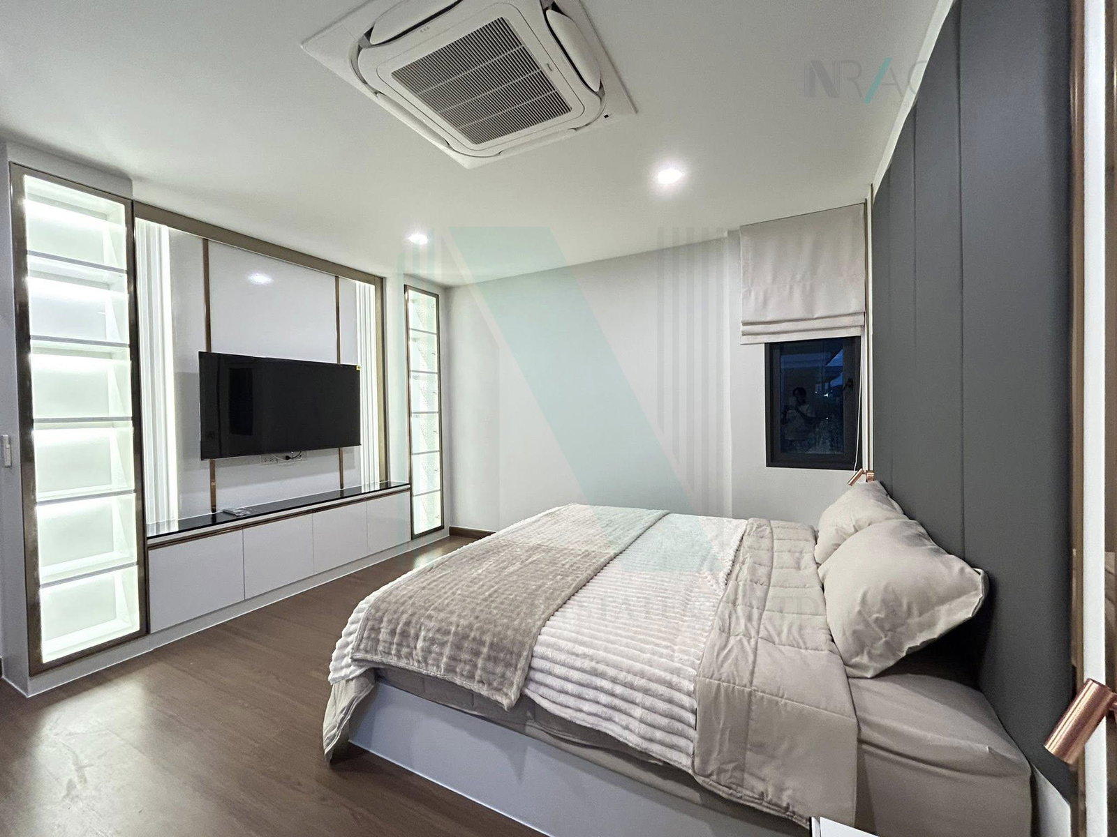 4-bed house for rent, 275 sqm, 65 sq wah, The City Ramintra 3
