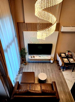 Condos for rent : 🎊 For Rent Condo KEN ATTITUDE RATTANATHIBET Building 1, Floor 23,Duplex 2 bed room, Room size 77.00 sqm