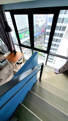 ขายคอนโด : 🚩 ขายคอนโด ไอดีโอ โมบิ พระราม 9 อาคาร 1 ชั้น 27 Duplex ขนาด 43 ตรม ใกล้ เซ็นทรัลพระราม 9