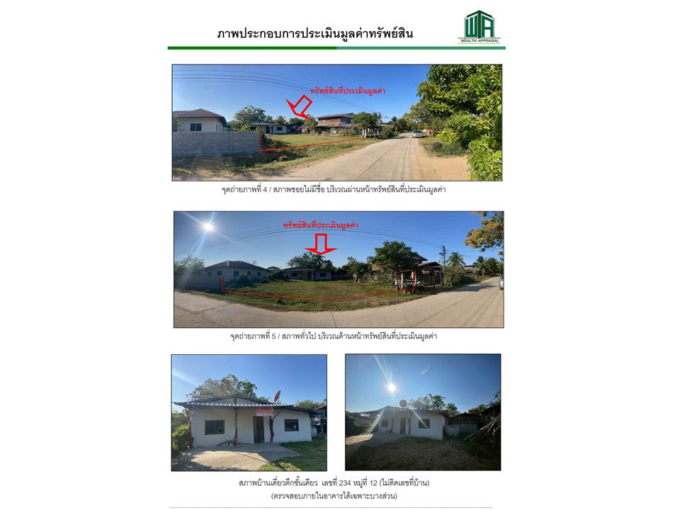 รูป ที่ดินพร้อมสิ่งปลูกสร้าง 99.7 ตร.วา สีชมพู ขอนแก่น 480,000 - รูปที่ 3/4