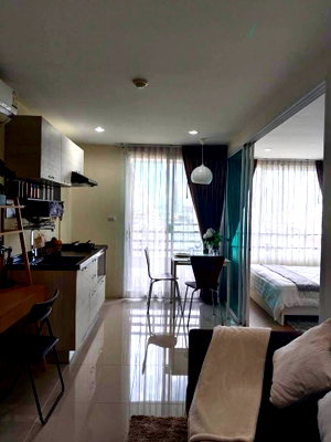 ขายคอนโด : ขายคอนโด เคส รัชดา อาคาร 1 ชั้น 8 1 ห้องนอน ขนาด 31 ตรม ใกล้ MRT พระราม 9