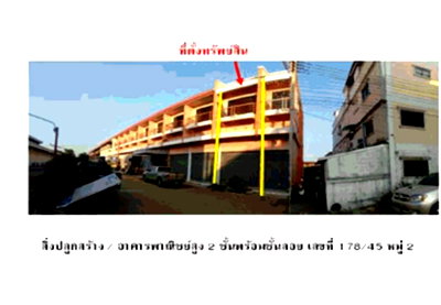 SHOP HOUSE 17.5 Sq.w. Muang Ubon Ratchathani Ubon Ratchathani for 988,000