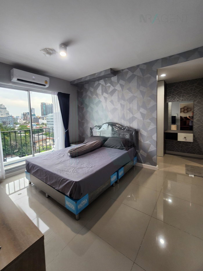 รูป 🎊 ให้เช่าคอนโด เดอะ พรีเว่ รัชดาภิเษก 19 อาคาร 1 ชั้น 7 1 ห้องนอน ขนาด 56.00 ตรม ใกล้ เซ็นทรัล ลาดพร้าว - รูปที่ 7/8