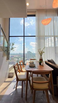 🎊 For Rent Condo KNIGHTS BRIDGE SPACE SUKHUMVIT - RAMA 4 Building 1, Floor 25,Duplex, Room size 35 sqm