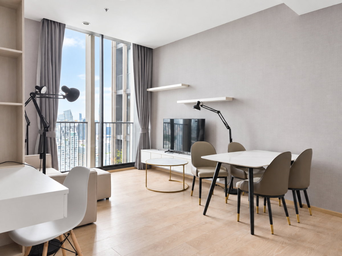 picture Noble BE19 for Rent | 2BR 2BA | 67.43 Sq.m. | 40th Floor | 40,000 THB/Month - 2/17