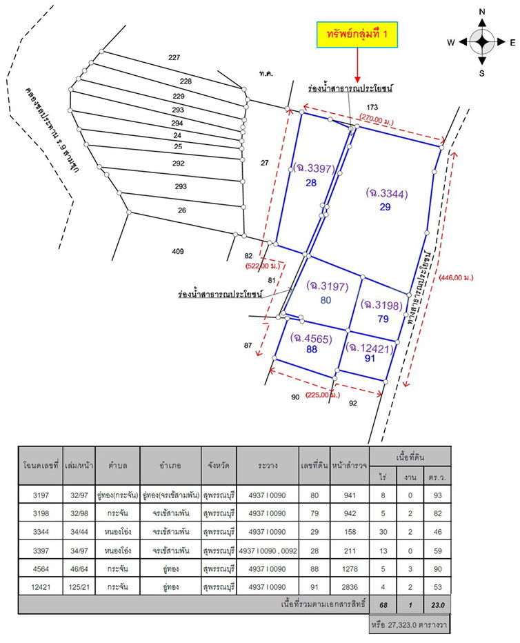 รูป โรงสี 47461 ตร.วา อำเภออู่ทอง จังหวัดสุพรรณบุรี 178M - รูปที่ 22/23