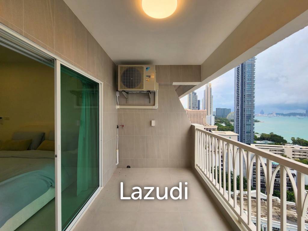 picture Wongamat Garden Beach Resort Renovated Sea-View Studio - 12/13