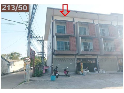 ที่ดินพร้อมสิ่งปลูกสร้าง 27.4 ตร.วา สายใย 4 ศรีราชา ชลบุรี 2.5M