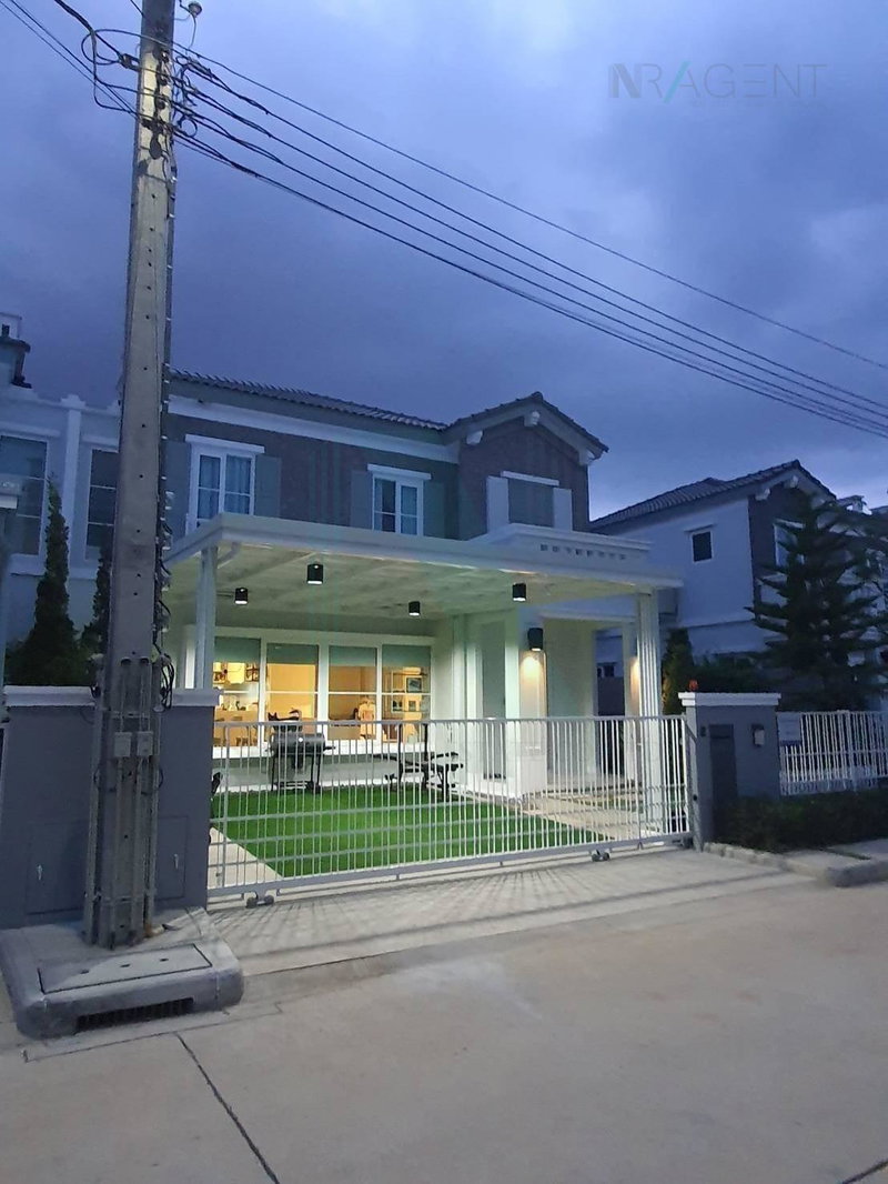 บ้านเดี่ยวให้เช่า : 📌 ให้เช่าบ้านแฝด 2 ชั้น อัญญ่า บางนา-รามคำแหง 2 2 ห้องนอน 3 ห้องน้ำ