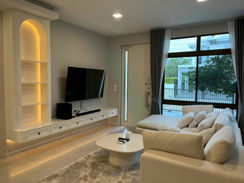 📌 ขายบ้านเดี่ยว โครงการ มัณฑนา 100+ กาญจนาฯ - บางบอน 5 2 ชั้น 4 ห้องนอน 4 ห้องน้ำ