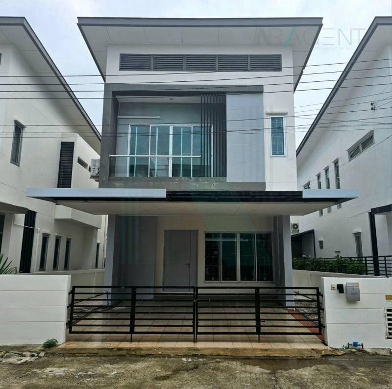 รูป 📌 ขายบ้านเดี่ยว โครงการ มอตโต้ กาญจนาภิเษก-พระราม 2 2 ชั้น 3 ห้องนอน 3 ห้องน้ำ - รูปที่ 1/8