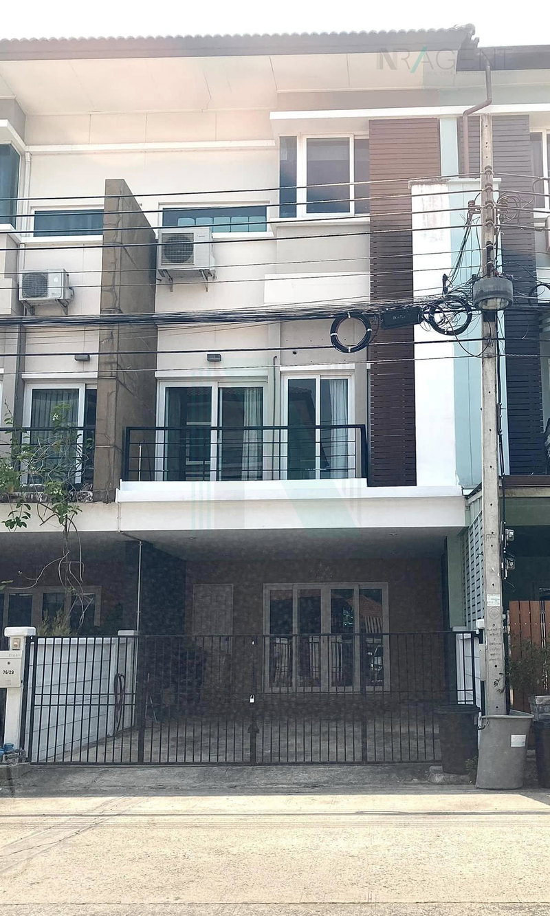Townhouses for sale : 📌 Townhouse for sale: The Story Ratchaphruek, 3 floors, 3 bedrooms, 4 bathrooms