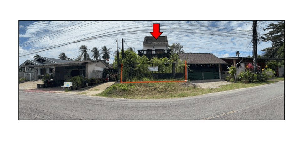 รูป ที่ดินพร้อมสิ่งปลูกสร้าง 72.1 ตร.วา ตะกั่วป่า พังงา 970,000 - รูปที่ 1/4