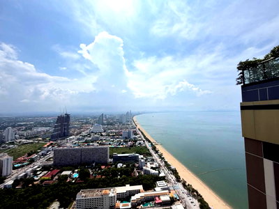 ขายคอนโด : Copacabana Jomtien คอนโดหรูติดหาดจอมเทียน 1นอน 1น้ำ ชั้นสูง