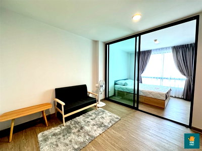 คอนโดให้เช่า : Rent Polis Condo สุขสวัสดิ์ 64 พร้อมเฟอร์ 29ตรม. 7000 บาท