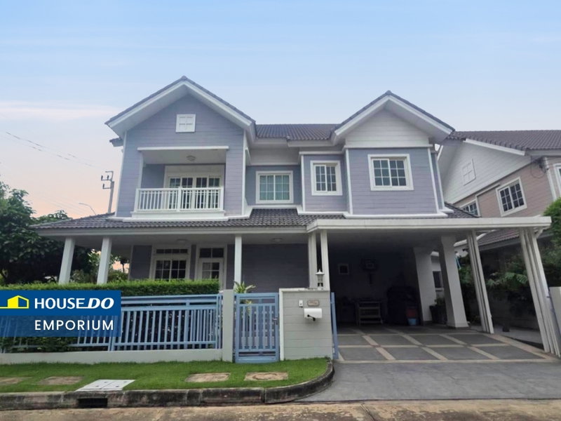 Houses for sale : 🔥 Urgent Sale! 2-Story Corner Detached House - Burasiri Panya Indra