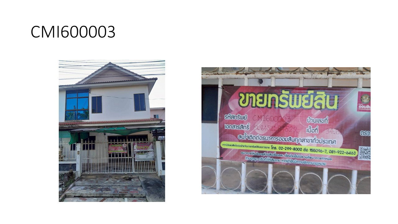 picture HOME 34.6 Sq.w. San Sai Chiang Mai for 1.8M - 1/7