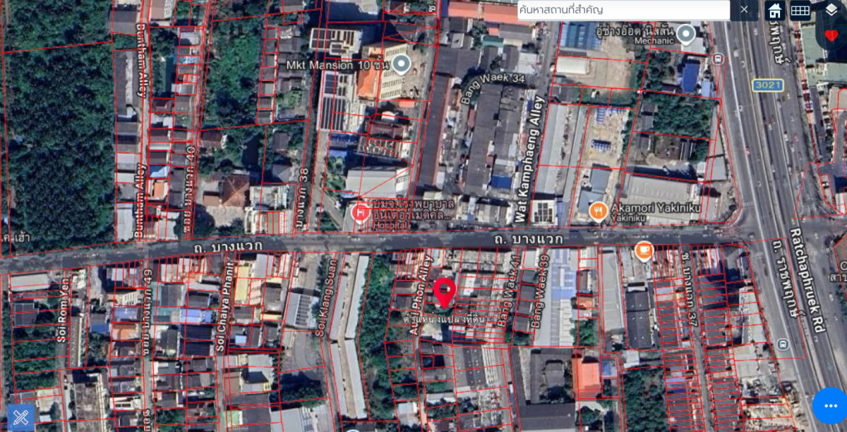 รูป 99728 - ขายที่ดินทำเลดี ย่านบางแวก เขตภาษีเจริญ - รูปที่ 11/11