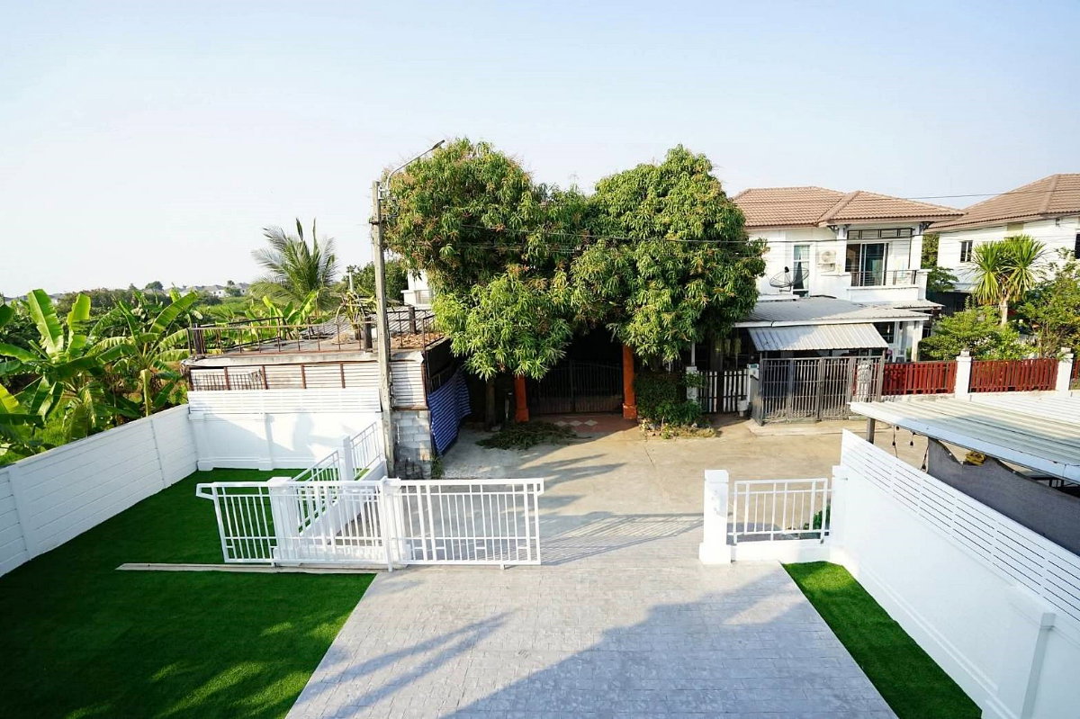 รูป DEE.  บ้านหลังริม  จอดรถสบาย  4 ห้องนอน   หมู่บ้านพฤกษา วิลเลจ 5 วงแหวน – รัตนาธิเบศร์ (คลองถนน บางใหญ่)   ใกล้เซ็นทรัล เวสเกต - รูปที่ 2/27