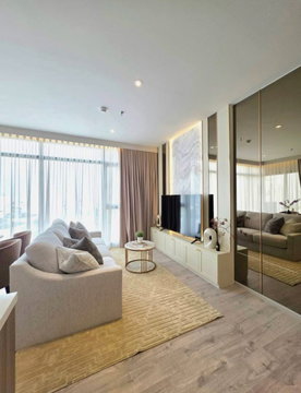 ***Condo for rent : Rhythm Eakkamai Estate 2Bed 2Bath Nice decorated Fully furnished Bathtub near BTS Ekkamai***