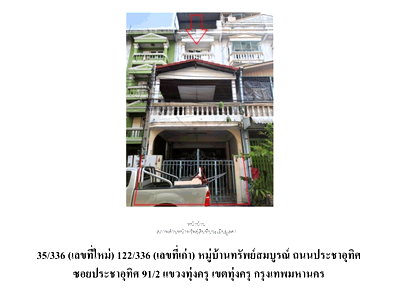Land for sale King Mongkut University Of Technology Thonburi : LAND 20.5 Sq.w. Thung Khru Bangkok for 1.7M