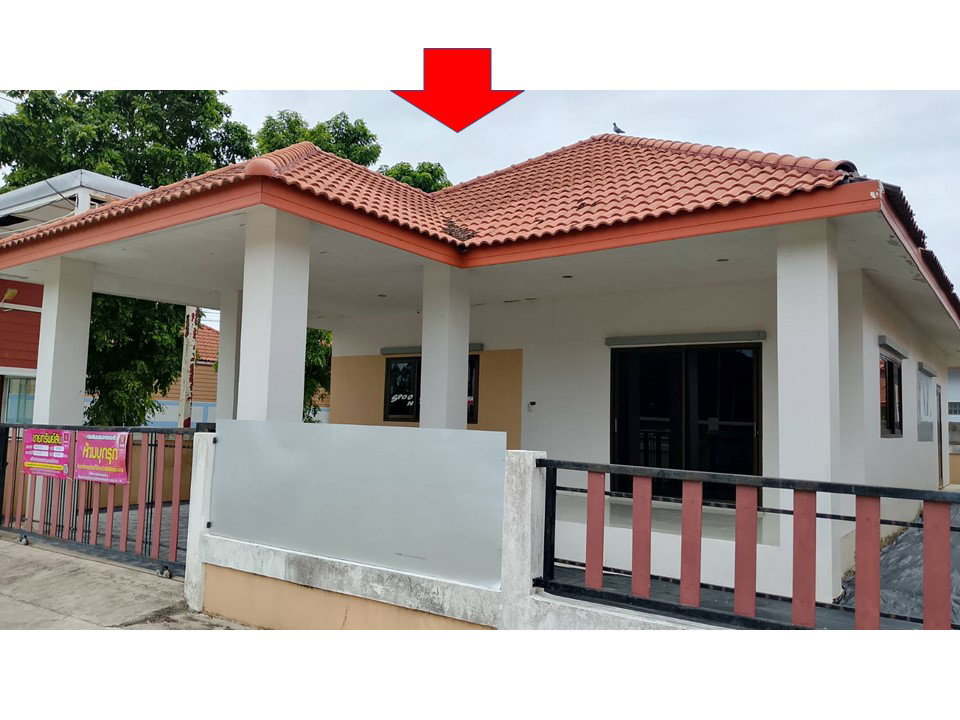 รูป ที่ดินพร้อมสิ่งปลูกสร้าง 53.9 ตร.วา ชื่นสุข บ้านฉาง ระยอง 1.7M - รูปที่ 1/7