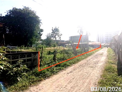 Land for sale Pattaya : LAND 400 Sq.w. Bang Lamung Chonburi for 15M