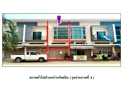 Shophouses for sale Khiri Ratthanikhom Surat Thani : SHOP HOUSE 18 Sq.w. Khiri Ratthanikhom Surat Thani for 1.5M