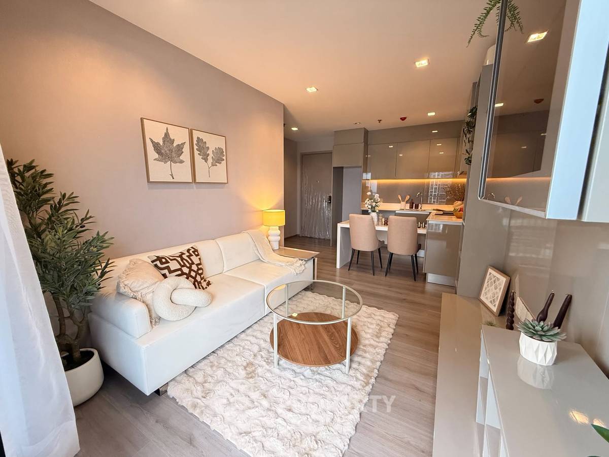 picture 15th-Floor 2-BR The Politan Rive Near MRT Phra Nang Klao Bridge (ID 3356281) - 3/6