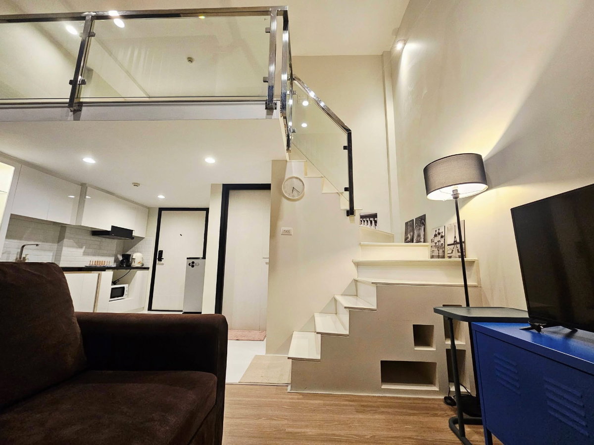 รูป ให้เช่า ดูเพล็กซ์ ใกล้ BTS แบริ่ง เพียง 900 ม. ✨ 📍 Thames Residence สุขุมวิท 107 (ซ.แบริ่ง 7) - รูปที่ 3/11