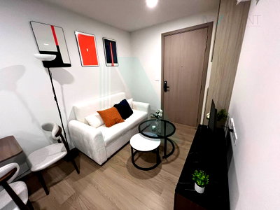 Condos for rent : For Rent Condo ORIGIN PLAY BANGKHUNNON TRIPLE STATION Building 1, Floor 12,1 bed room, Room size 28 sqm