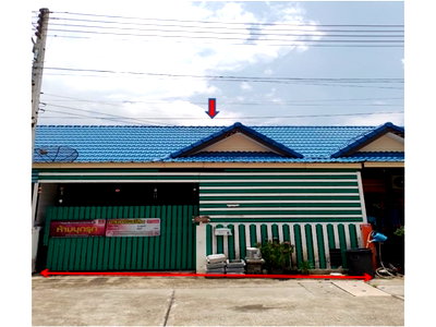 TOWN HOUSE 22.5 Sq.w. Phan Thong Chonburi for 1.2M