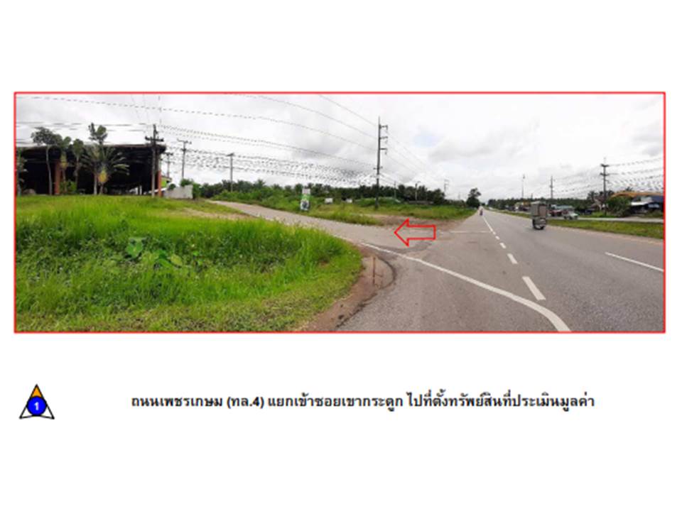 picture LAND 100 Sq.w. Tha Sae Chumphon for 1.1M - 1/4