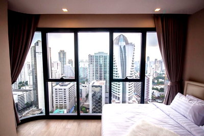 คอนโดให้เช่า : 🚩 ให้เช่าคอนโด แอชตัน อโศก อาคาร 1 ชั้น 23 2 ห้องนอน ขนาด 46.00 ตรม ใกล้ Terminal 21