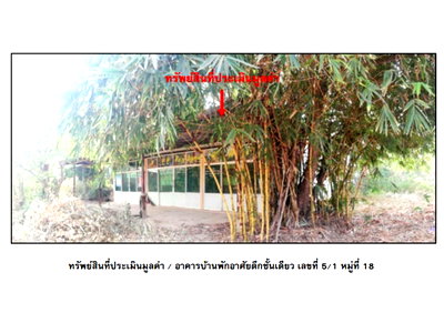 บ้านเดี่ยว เพชรบูรณ์ : ที่ดินพร้อมสิ่งปลูกสร้าง 318 ตร.วา ศรีเทพ เพชรบูรณ์ 1.3M