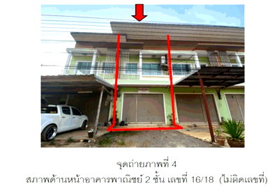 Shophouses for sale Prasaeng Surat Thani : SHOP HOUSE 24.7 Sq.w. Prasaeng Surat Thani for 2M