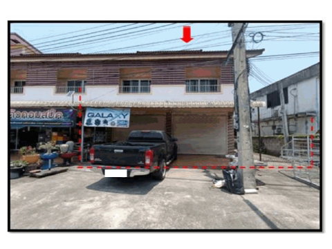 ที่ดินพร้อมสิ่งปลูกสร้าง 56.3 ตร.วา บ้านโฮ่ง ลำพูน 2.9M