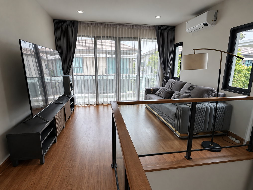 รูป 🏡✨ ให้เช่าบ้านเดี่ยว The City พระราม 9–รามคำแหง | บ้านใหญ่ 4 ห้องนอน เฟอร์ครบ พร้อมอยู่ - รูปที่ 3/21