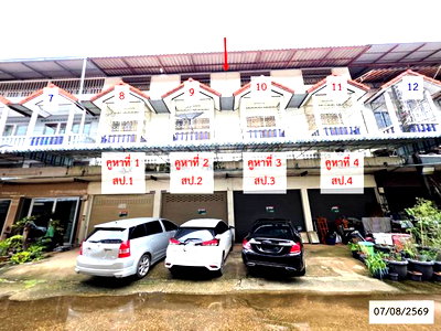 อาคารพาณิชย์ 81.2 ตร.วา เมืองสกลนคร สกลนคร 6.3M