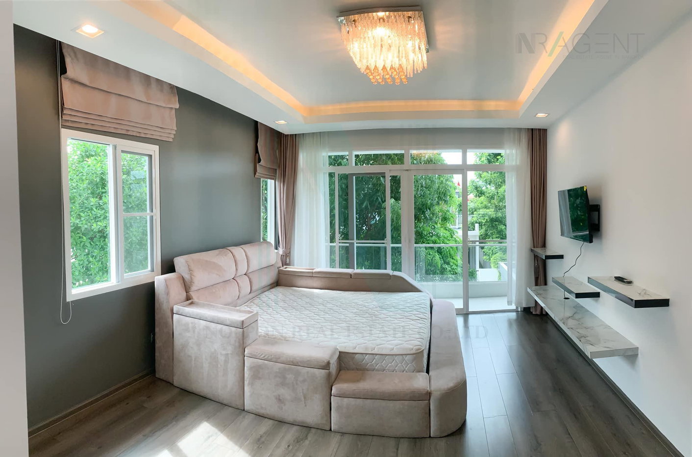 รูป 📌 ให้เช่าบ้านเดี่ยว โครงการ มัณฑนา ศรีนครินทร์-ร่มเกล้า 2 ชั้น 3 ห้องนอน 3 ห้องน้ำ - รูปที่ 5/8