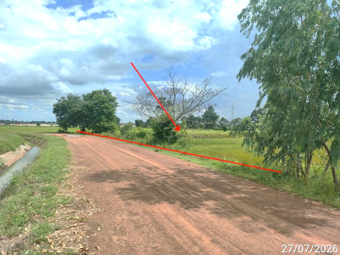 รูป ที่ดินว่างเปล่า 1581 ตร.วา เมืองร้อยเอ็ด ร้อยเอ็ด 1.2M - รูปที่ 8/15