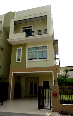 Townhouses for rent Central Plaza Westgate : 📌 For Rent 3-story Townhouse BAAN LAPAWAN 17 3 bedroom 4 bathroom