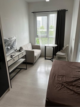 Chapter One Shine Bang Pho, 23 sq m., fully furnished, 9,000 baht.