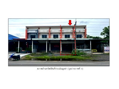 SHOP HOUSE 37.1 Sq.w. Chumphon Buri Surin for 1.2M