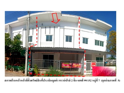 Townhouses for sale Muang Chachoengsao Chachoengsao : TOWN HOUSE 18 Sq.w. Muang Chachoengsao Chachoengsao for 1.3M