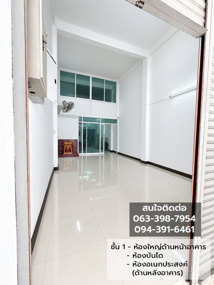 รูป ขายอาคารพาณิชย์ 3.5 ชั้น น้ำไม่ท่วม ย่านพระราม 2 ทำเลดี ใกล้ทางด่วน พร้อมอยู่อาศัยหรือทำสำนักงาน - รูปที่ 4/16