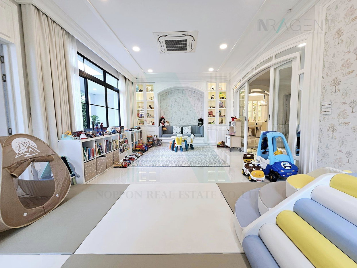 รูป 📌 ให้เช่าบ้านเดี่ยว 2 ชั้น นันทวัน พระราม9-กรุงเทพกรีฑาตัดใหม่ 5 ห้องนอน 5 ห้องน้ำ - รูปที่ 5/8