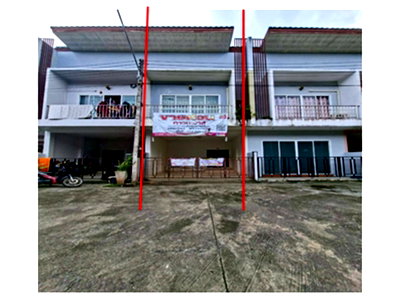 ทาวน์โฮม ม.เทคโนโลยีราชมงคลศรีวิชัยวิทยาเขตนครศรีธรรมราช : ที่ดินพร้อมสิ่งปลูกสร้าง 17.2 ตร.วา ทุ่งสง นครศรีธรรมราช 1.3M