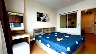 คอนโดให้เช่า : คอนโดให้เช่า Life @ Sukhumvit 65 1 ห้องนอน 42 ตร.ม. ชั้น 21 ใกล้ BTS พระโขนง เฟอร์ครบ พร้อมอยู่ ฿19,000/เดือน
